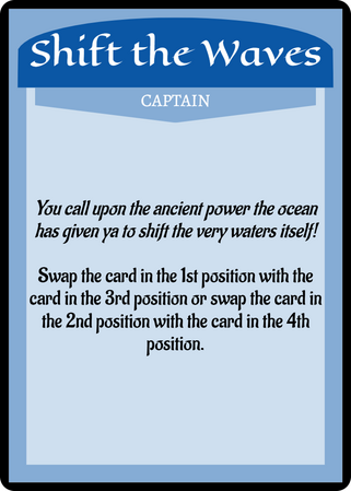 One of the Captain's Actions.