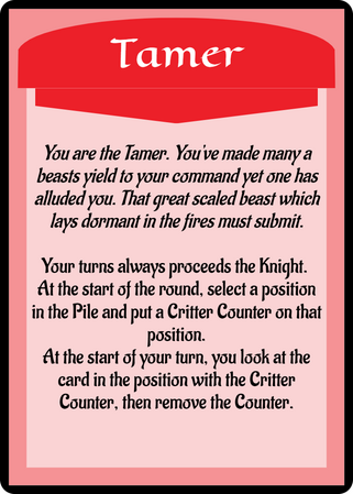 The Tamer's Character Card