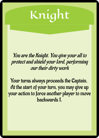 The Knight's Character Card